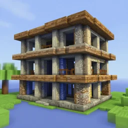 1800s building in minecraft