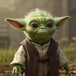 Film still of Yoda, from Red Dead Redemption 2 (2018 video game)