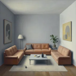 room of wonders, an ultrafine detailed painting by rafal olbinski, behance contest winner, pop surrealism, detailed painting, very detailed, minimalist, skeuomorphic, airbrush art