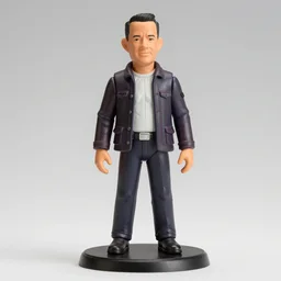 Tom Hanks as a star wars figurine