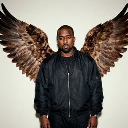 kanye west with wings