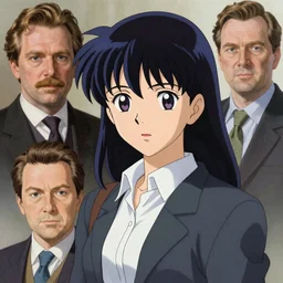 A masterpiece head and shoulders portrait of Misato Katsuragi of NGE by Edmund Leighton and William Adolphe Bouguereau and Makoto Shinkai, modern clothing