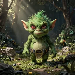 green goblin, early computer graphics