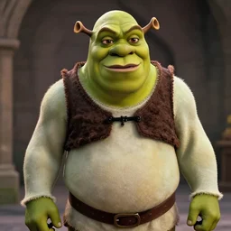 a film still of professor humanoid human version of shrek in harry potter