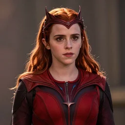 Emma Watson as the Scarlet Witch, film still from Multiverse of Madness