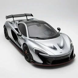 mclaren p 1 in the shape of lamborghini huracan concept car design, car photography, 4 k, high resolution, highly detailed