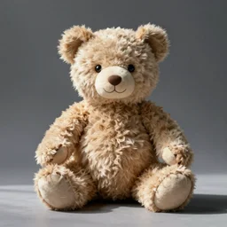 A Teddy Bear Practices Transcendental Meditation