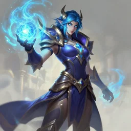 ryze league of legends wild rift hero champions arcane magic digital painting bioluminance alena aenami artworks in 4 k design by lois van baarle by sung choi by john kirby artgerm and greg rutkowski and magali villeneuve mage fighter assassin