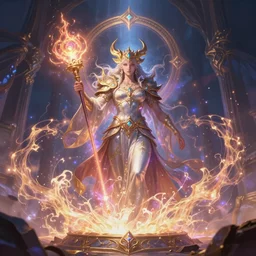 awesome arcane magic and powerful mystical energy, epic fantasy art, overflowing mana, highly detailed digital painting, hd, 4 k, 8 k