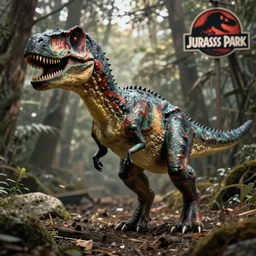 a very dull still from jurassic park ( 1 9 9 3 ) of a anime dinosaur. very detailed, perfect art, grimdark, trending on pixiv fanbox.