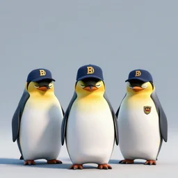 penguins of the madagascar as fbi agents, animation concept, 4k, hq