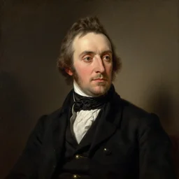 portrait of emperor norton, painting by george peter alexander healy