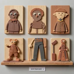 claymation boards of canada photoshoot