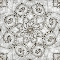 fractal pattern mosaic, 4 k, hdr
