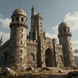 the last fortress, rendered in octane, 4 k, highly detailed, hyperrealistic