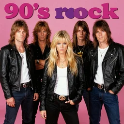 awesome 90’s rock band album cover. Epic. Awesome. can 9