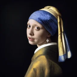 Johannes Vermeer Girl with a Pearl Earring, CG