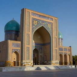painting of samarkand, art by raphael lacoste