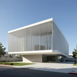 a house by zaha hadid. v - ray