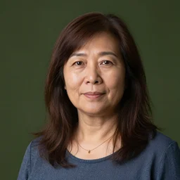 portrait of a middle - aged woman
