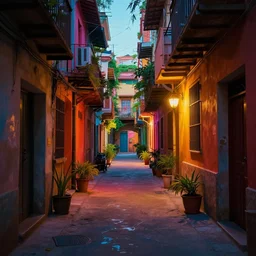 a professional photographic view picture of an alley in an american alley, photographic filter unreal engine 5 realistic hyperdetailed 8 k ultradetail cinematic concept art volumetric lighting, very beautiful scenery, very realistic effect, hd, hdr, cinematic 4 k wallpaper, 8 k, sharp focus, octane render, ultra detailed, high resolution, artstation trending on artstation in the style of albert dros glowing rich colors powerful imagery