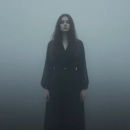 mystic female in the mist by Gerald Brom, masterpiece