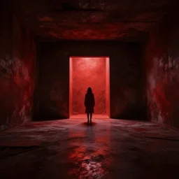 dark matter red art house not human future schizophrenia limbo full HD 8K resolution