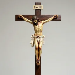 christ on the cross photographic portrait, crucifixion, fashion photography, color photography, 1 6 mm, vogue magazine, rocky schenck, annie liebowitz, helmut newton, masculine, power, epic, 1 6 mm, 8 k
