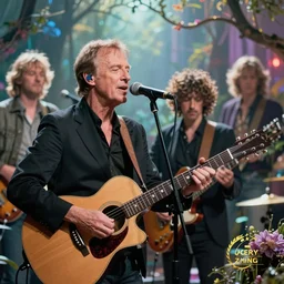 eric clapton singing, tab benoit playing guitar, photorealistic, intricate details naturalism, photographed by jim marshall, ross halfin, danny clinch, matty vogel, 8 k, ethereal, fanastical, vaporwave, academicism, award - winning photograph