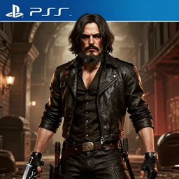 karl marx as nemesis in resident evil 3, playstation video game screenshot