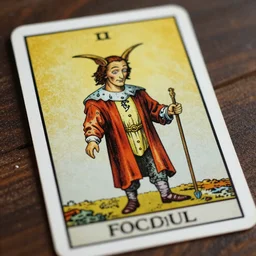 The Fool tarot card in the style of Salvador Dali, hyperrealistic, detailed, depth of field, High definition, 8k,  octane render, artstation