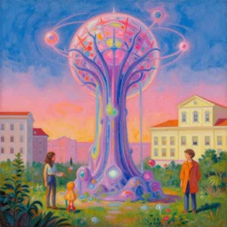 a beautiful dmt entity painting by artgerm and alex grey and wes anderson and spike jonze, trending on artstation