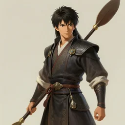 portrait of an oar warrior, artstation, elegant, highly detailed, digital painting, concept art, smooth, sharp focus, illustration, art by don bluth and michel ocelot and makoto shinkai and tom whalen and atey ghailan and akihiko yoshida