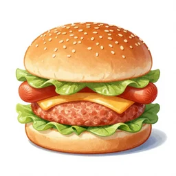 hamburger made out of hotdog meat