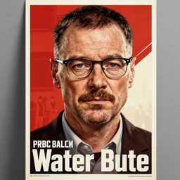 a political poster of walter white, russian communist propaganda from 1 9 4 0, high detailed