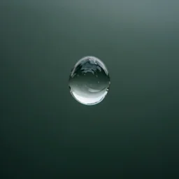 photo of water droplet photorealistic!!!