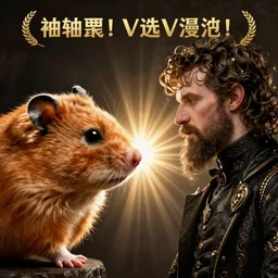 movie poster of hamster!!!! versus voldemort!!!!!!!! face vs face