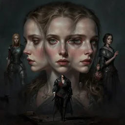masterpiece concept art, symmetrical face, beautiful highly detailed dishonored lady, emotional, cinematic moody colors, realistic shaded lighting poster by ilya kuvshinov, magali villeneuve, artgerm, jeremy lipkin and michael garmash and rob rey, face like elsa pataky, fullbody, good shading, soft light