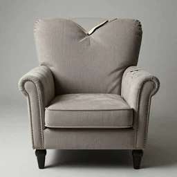 broken heart armchair