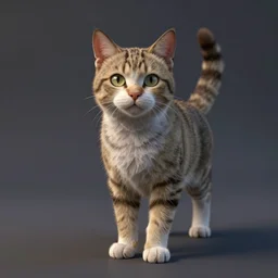 a cat in unreal engine