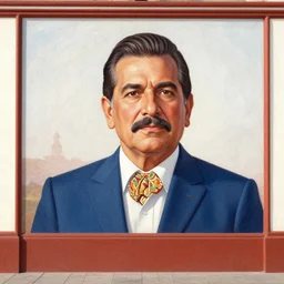 a beautiful render of a mexican muralism painting of andres manuel lopez obrador and the people of mexico, by siqueiros, intricate detail, unreal engine 5