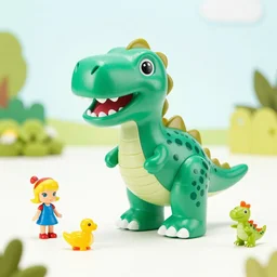 a polly pocket type toy set that is themed around dinosaurs