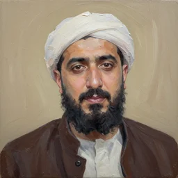 impasto painting by mostafa keyhani