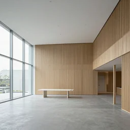 contemporary interior by ando tadao