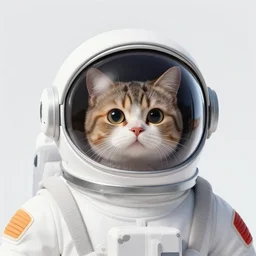 Cat-themed Astronaut Helmet