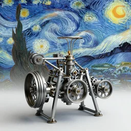 divine chaos engine by karol bak and vincent van gogh and les edwards