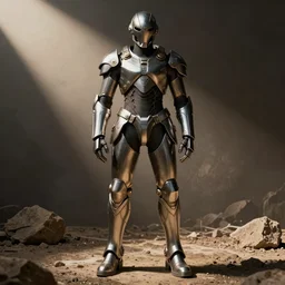 Battle armor designed by Zaha Hadid, fashion photography