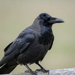a highly detailed ultra realistic photograph of a crow pilot