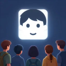 face icon stylized minimalist 3 do interactive multiplayer, loftis, cory behance hd by jesper ejsing, by rhads, makoto shinkai and lois van baarle, ilya kuvshinov, rossdraws global illumination