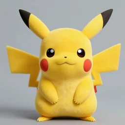 portrait of pikachu - mouse hybrid, head and shoulders shot, by annie leibovitz, studio lighting